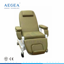 AG-XD206A Silla de donación de sangre de tres motores ajustable en altura con mesa de comedor